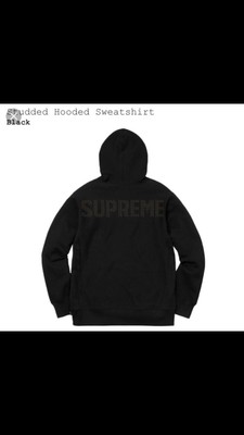 supreme studded hoodie fw18